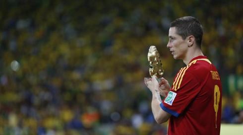 Fernando Torres, bola de ouro da Copa das Confederações - Crédito: Action Images